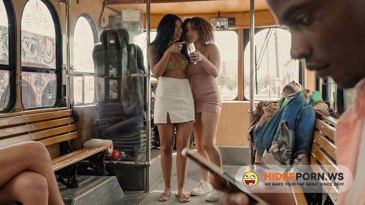 RKPrime.com/RealityKings.com - Kira Perez And Ameena Greene The Fucking Public Bus Threesome [FullHD 1080p]