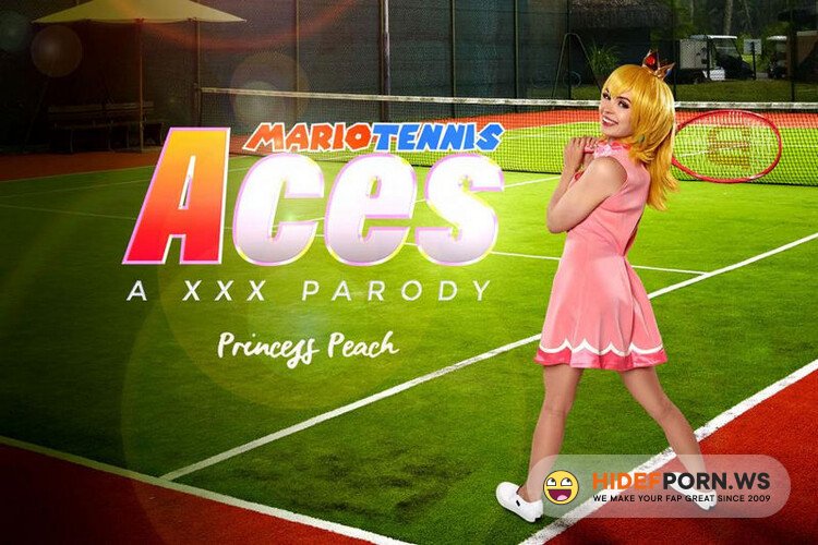 VRCosplayX.com - Lilly Bell: Mario Tennis Aces: Princess Peach A XXX Parody [UltraHD/2K 2048p]