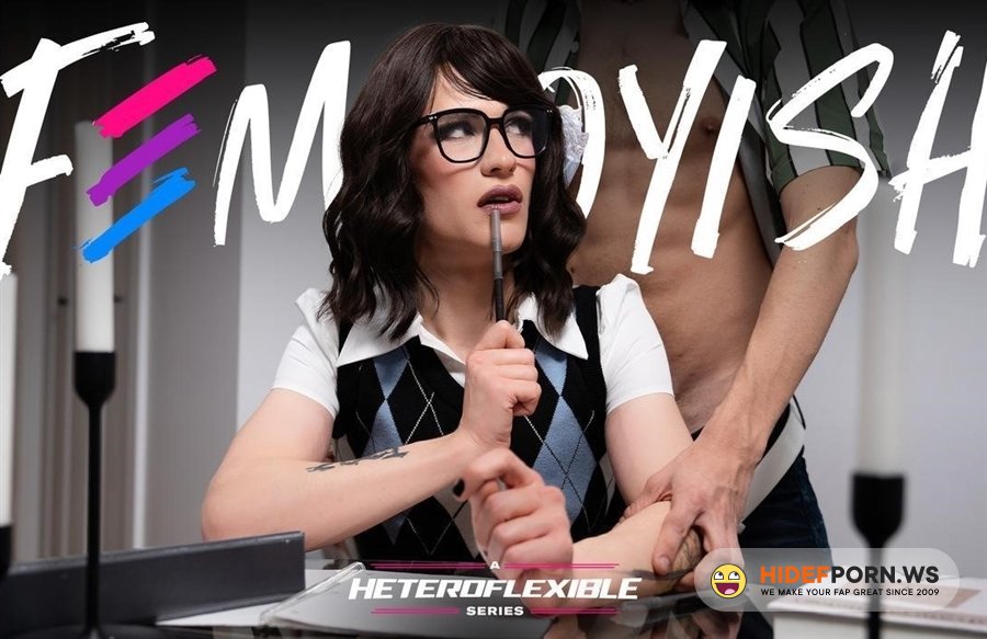 AdultTime - Tootsy, Leo Louis - Tootsy And Leo Louis - Young Buck Bends Over Femboy Nerd For Study Break [2024/FullHD]