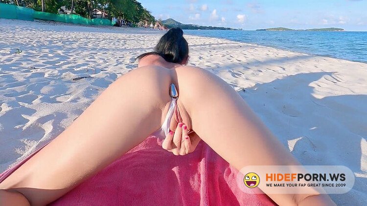 MrPussyLicking - Squirting On PUBLIC BEACH And Dripping Anal Creampie  Day With My Step Sister and FREUTOY Part 2 MrPussyLicking [FullHD 1080p]