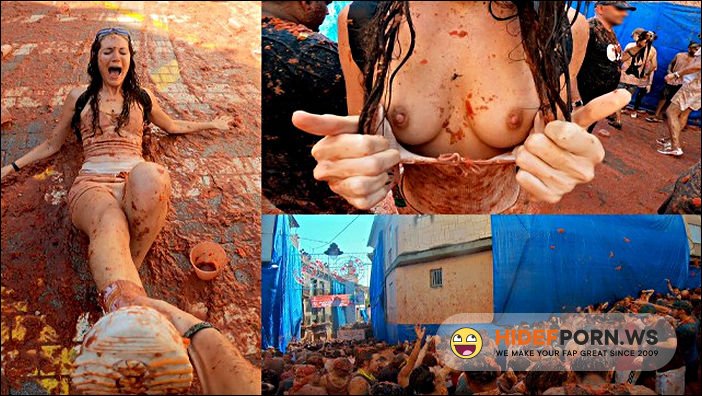 PornHub - Bucket List: Fucking At La Tomatina Weekend In Spain [FullHD 1080p]