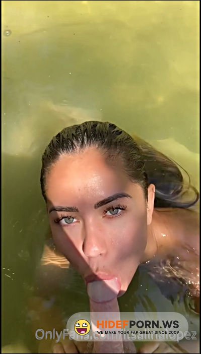 Onlyfans - Alina Lopez - River POV Blowjob [FullHD 1080p]