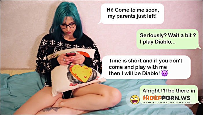 PornHub - MySchoolLife - A Nerdy Girl Invitations a Classmate To His Home While Her Parents Were Away. [FullHD 1080p]