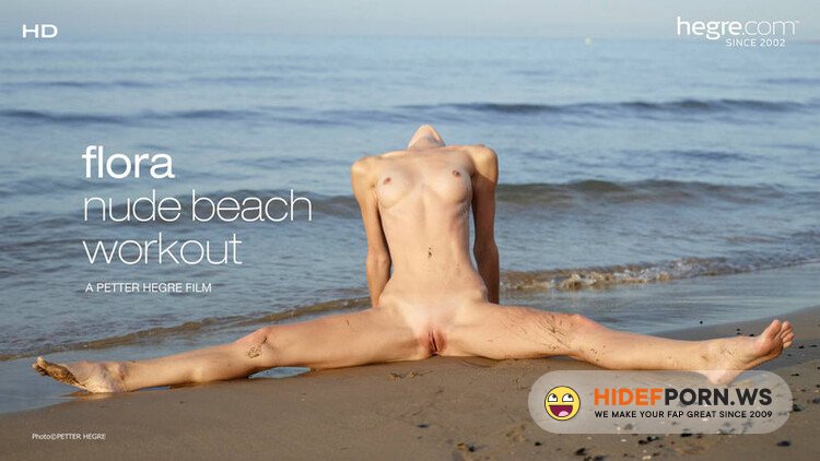 Hegre-Art - Flora Nude Beach Workout [HD 720p]