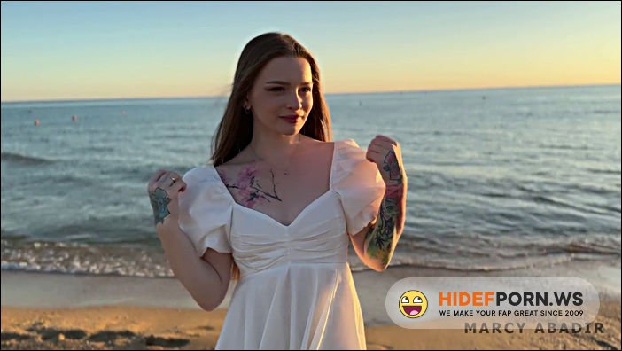 PornHub - Marcy Abadir - I Met a Hottie On The Beach And Fucked Her [FullHD 1080p]