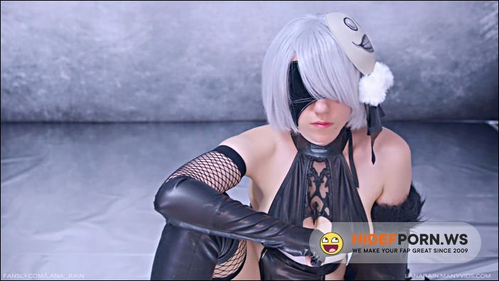 Onlyfans - Lana Rain - Shinobi 2B Rewards You For Helping Her [HD 960p]