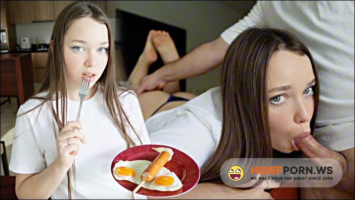 PornHub - Stepsister Very Subtly Hints At Sex. Perfect Breakfast [FullHD 1080p]