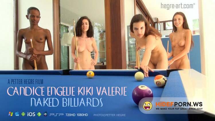 Hegre-Art - Candice Engelie Kiki Valerie Naked Billiards [FullHD 1080p]