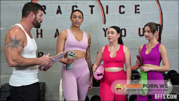 HDPorn - Brookie Blair, Serena Hill, Ariana Starr - Going For Heavy Dick Lifting [FullHD 1080p]