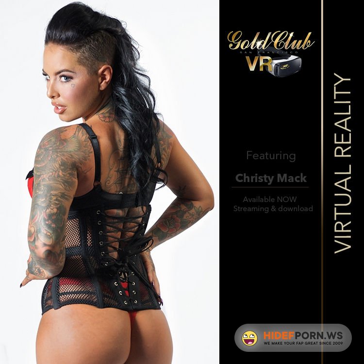 VRclubz.com - Nude Lapdance: Christy Mack [UltraHD/4K 2880p]