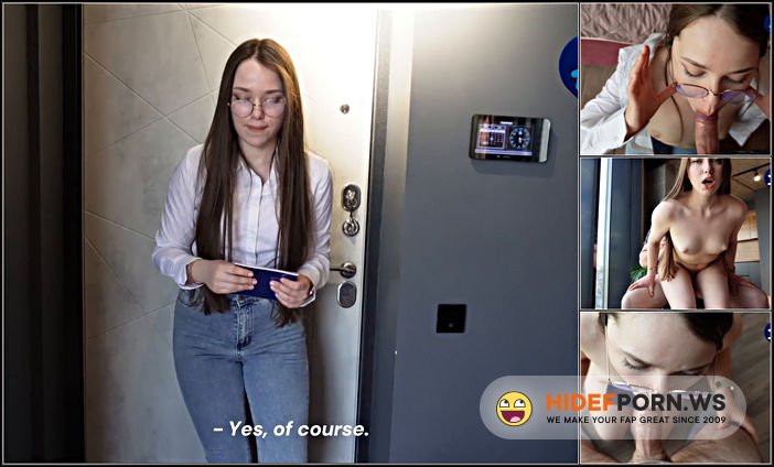 PornHub - A Student Mistook The Door And Was Fucked By a Stranger For Credit - Valeria Sladkih [FullHD 1080p]