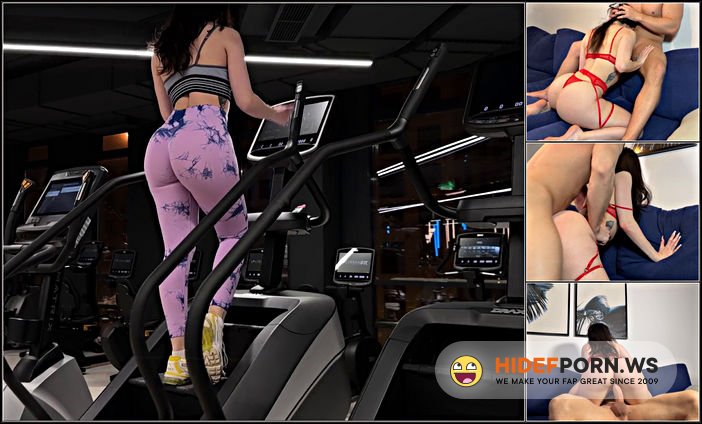 PornHub - Pick Up Fit Pige Pa Gym Med Grov Hjemme Tr?ning 4k [FullHD 1080p]