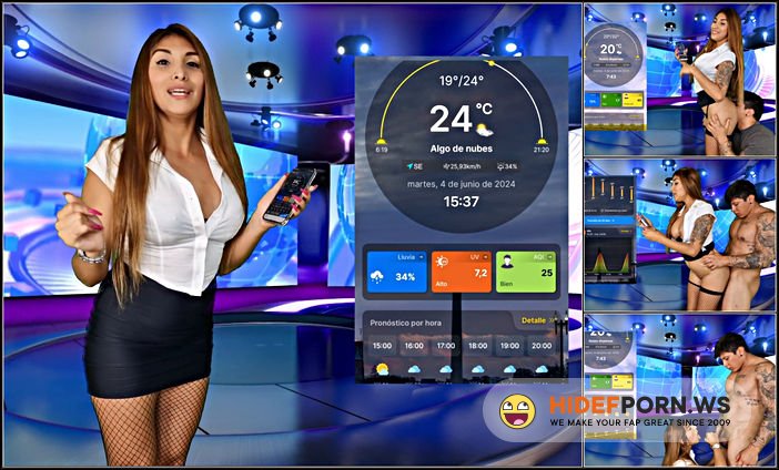 PornHub - WTF!! Weather Girl Gets Fucked By Fan Live On Air [FullHD 1080p]