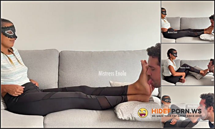 Clips4Sale - Mistress Enola Fetish Foot Worship Gone Wrong Cruel Foot Gagging [HD 720p]