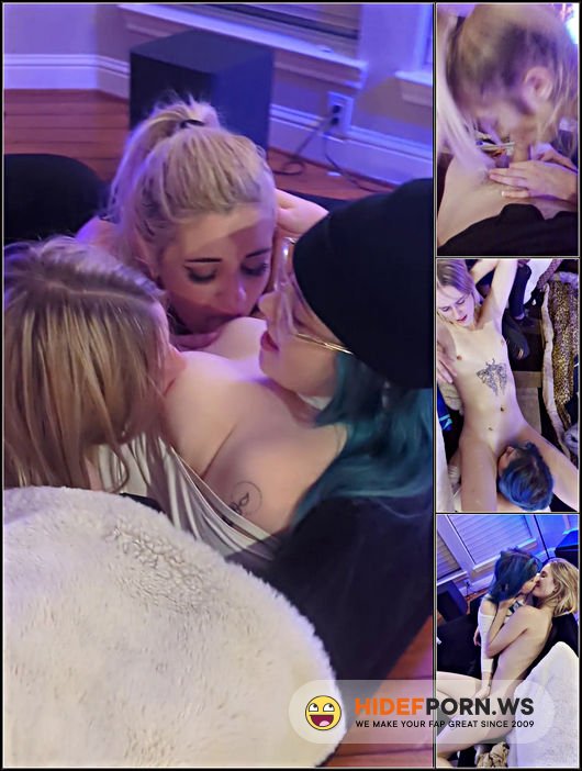 PornHub - House Party Ends With REAL LESBIAN ORGY! [UltraHD 2K 1920p]