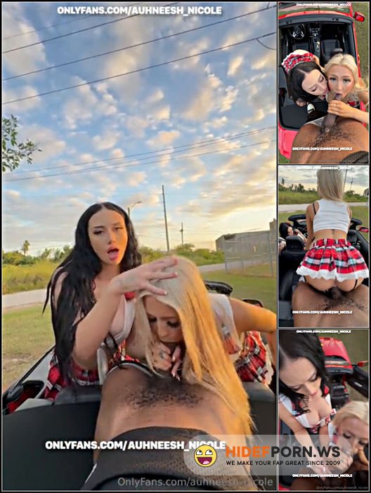 Onlyfans - Auhneesh Nicole School Girls Threesome Video Leaked [HD 720p]