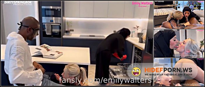 Onlyfans - Aaliyah Yasin - Maid Catches Her Bosses In The Act With Emily Walters [SD 480p] - 2025