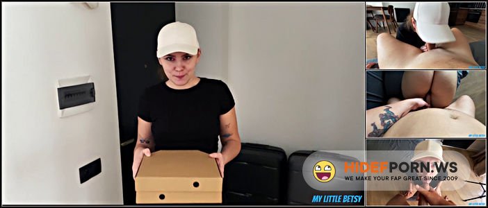 PornHub - My Little Betsy - The Cute Courier Turned Out To Be A Pervert - Fucked Her And Cum In Her Mouth To Pay For Pizza [FullHD 1080p] - 2025