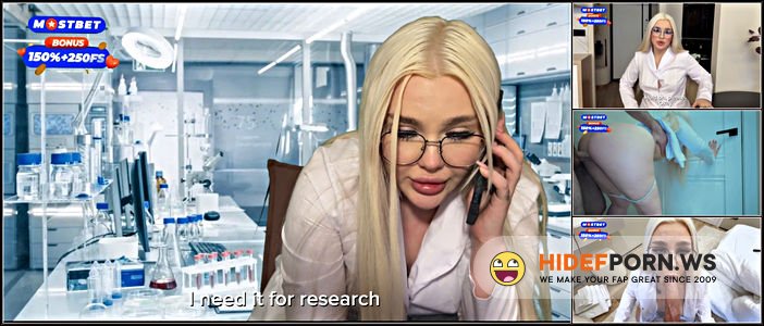 PornHub - Blondessa - A Young Scientist With a Big Ass Will Do Anything For Science. [FullHD 1080p] - 2025