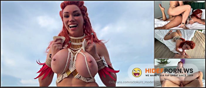 Onlyfans - Octokuro Aloy BG Cosplay Sex Tape [HD 720p] - 2025