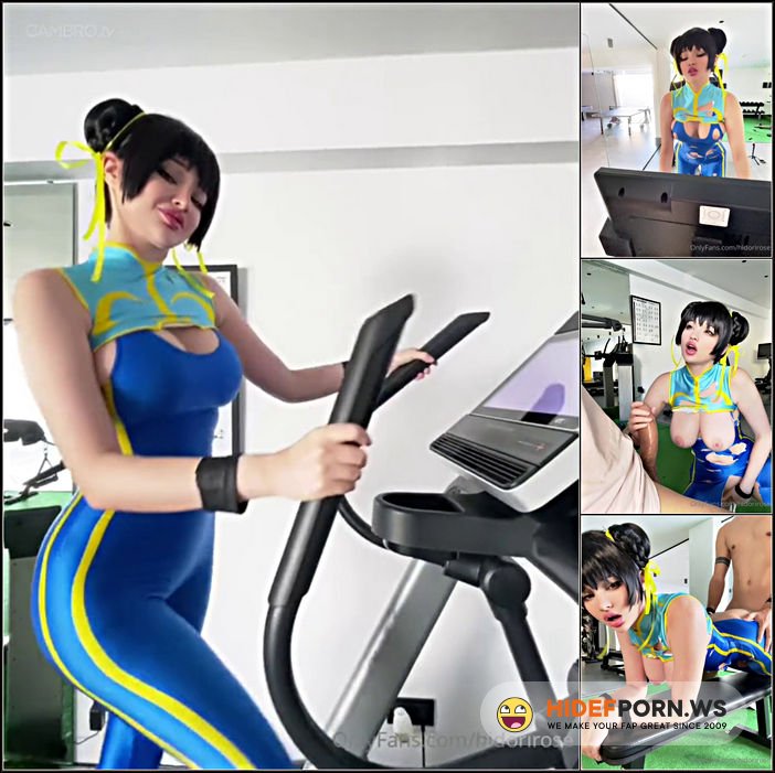 Onlyfans - Hidori Rose -Chun Li Gym Fuck [HD 720p] - 2025