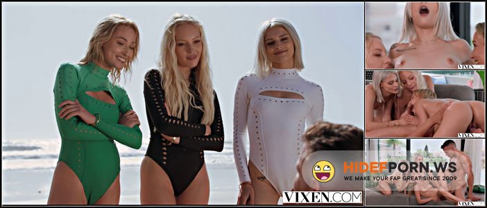 HDPorn - Bella Spark, Kelly Collins, Christy White (Surf Bunnies Bella Kelly Christy Seduce Instructor [FullHD 1080p] - 2025