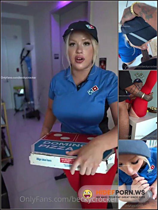 Onlyfans - Becky Crocker Thick Dominos Delivery Girl Fucks Customer [HD 720p] - 2025