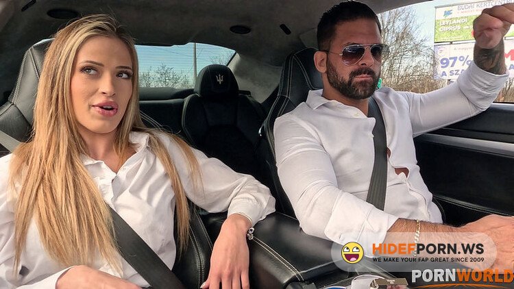 PornWorld.com - Ria Sunn : Blonde Babe Ria Sunn Takes Airtight DP Slamming After Car Crash GP2645 [FullHD 1080p]