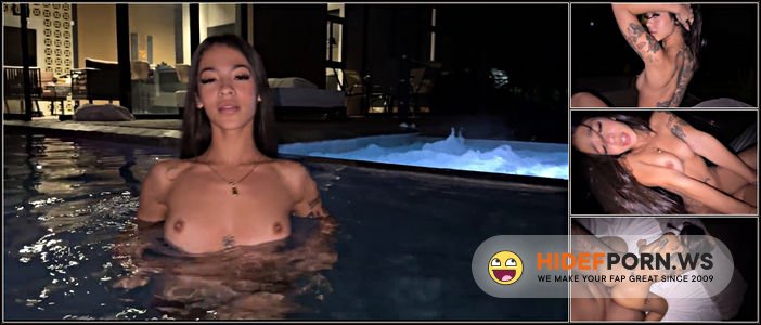 PornHub - Fucking a Colombian Girl Who Undresses In The Pool - Anna Cherry71 [FullHD 1080p] - 2025