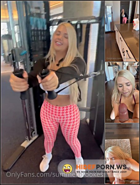 Onlyfans - Summer Brookes Needs Help With Gym Training [HD 720p] - 2025