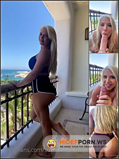 Onlyfans - Summer Brookes Nice Blowjob 1 [HD 720p] - 2025