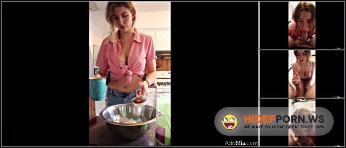 Onlyfans - Addmia Com Mia Melano Miamelano Baking a Chocolate Cake [FullHD 1080p] - 2025