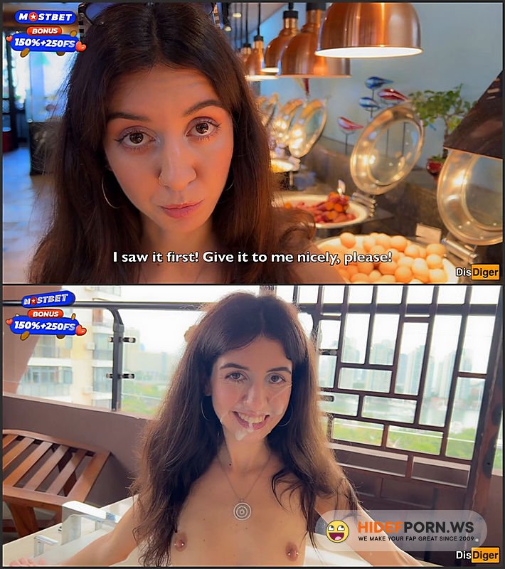 PornHub - Hot Brunette Gets Fucked Hard After Argument With Stranger In Hotel Restaurant - DisDiger [FullHD 1080p] - 2025