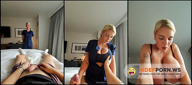 Onlyfans - Gabbie Carter 2025.04.10 BG Naughty Maid PPV [HD 1920p] - 2025