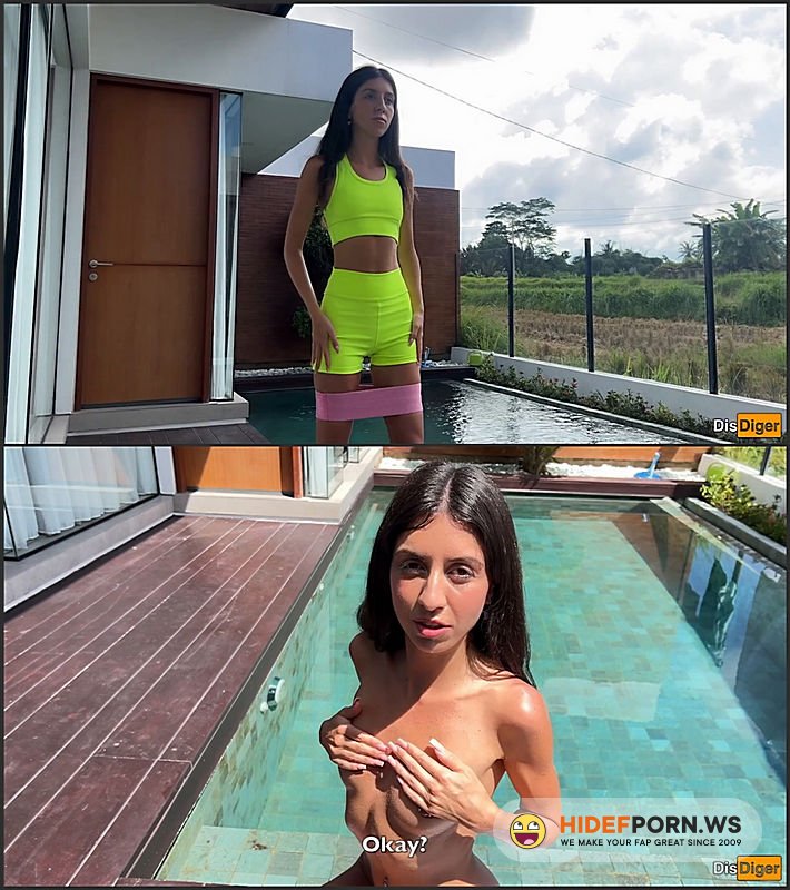 PornHub - Helping a Fitness Babe Stretch Her Anal During Yoga Classes By The Pool - DisDiger [FullHD 1080p] - 2025