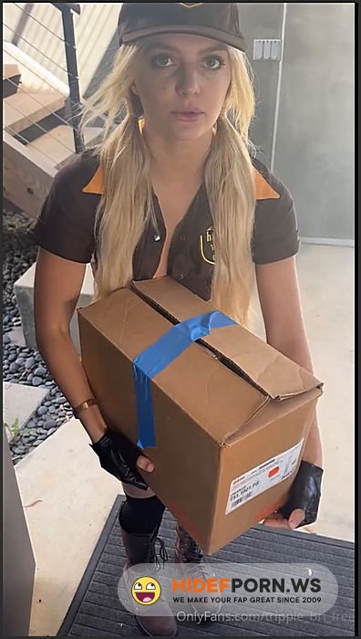 Onlyfans - Trippie Bri Delivery Girl Creampie Sex Video Leaked 1 [SD 1080p] - 2025