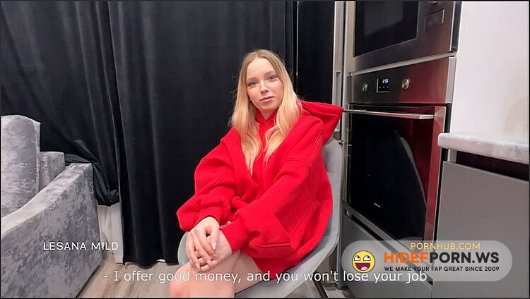 PornHub - Sexy Delivery Girl Without Panties Stole My Food! - Shows Big Tits And Sucks Cock, Fucks Tight Pussy - Lesana Mild [FullHD 1080p] - 2025