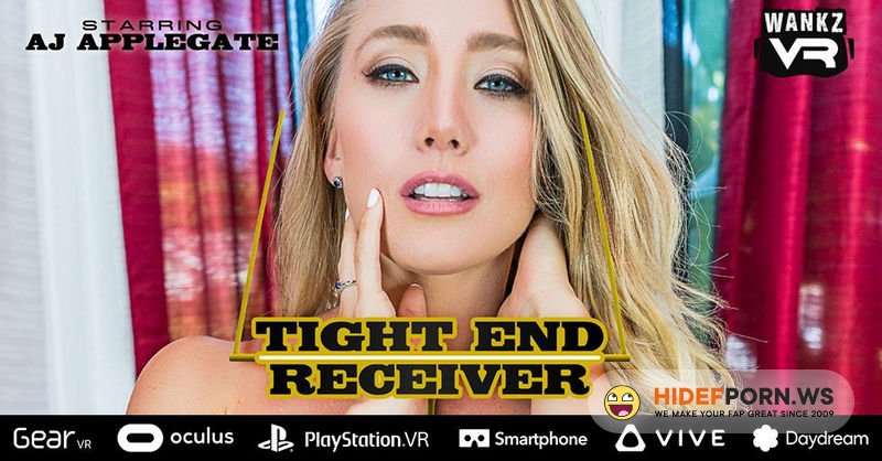 WankzVR.com - Tight End Receiver : AJ Applegate [2K 1080p]
