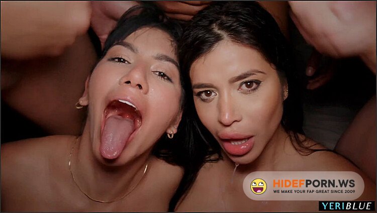 PornHub - Two Horny Latinas Fucked Hard By a Group Of Friends - DOUBLE PENETRATION - Yeri Blue [FullHD 1080p] - 2025