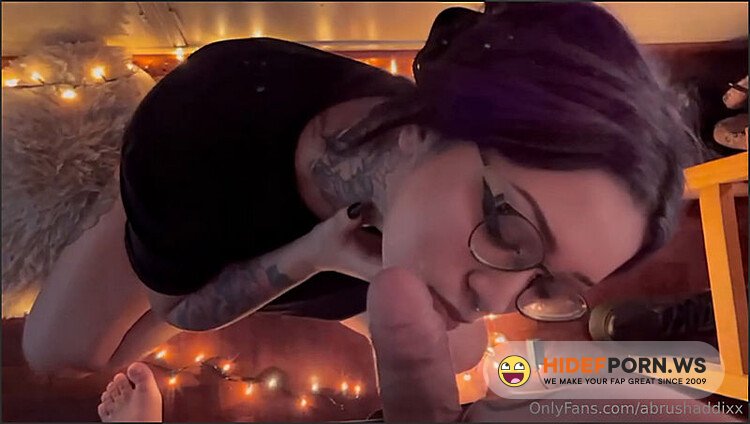 Nude Leaked - Abrushaddix @abrushaddixx  1st POV BJ  Facial [FullHD 1080p] - 2025