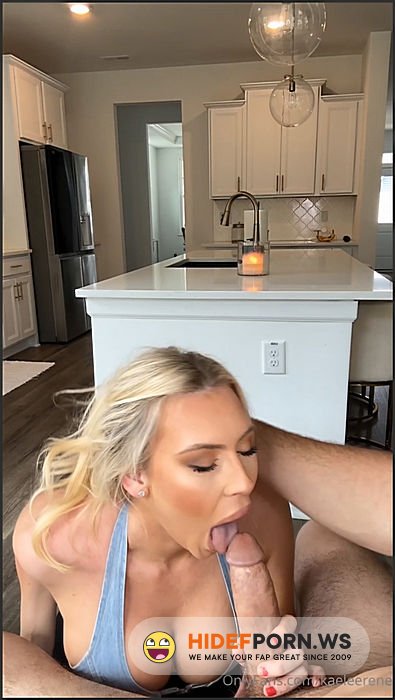 Nude Leaked - Kaelee Rene @kaeleerene  PPV Kitchen Sextape BG  Creampie [2K 3840p] - 2025