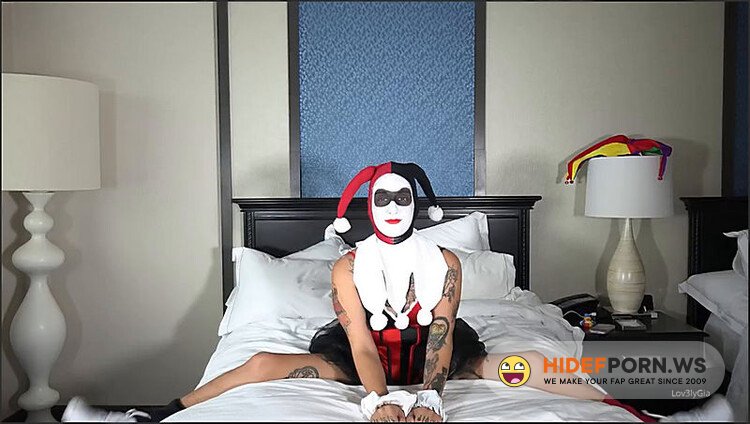 Onlyfans - Lovelygia Clownie Giggles Busting A Huge Load In Harl Y Quinn [HD 720p] - 2025