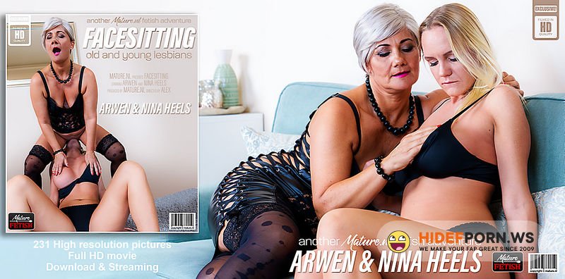 Mature.nl - Old, Young Facesitting Lesbians MILF Arwen, Young Nina Heels Love Their Naughty Fetish: Arwen (51), Nina Heels (24) [FullHD 1080p]