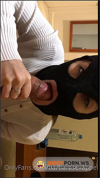 Nude Leaked - Barbarasexappel Mask Fetish Blowjob [SD 720p] - 2025