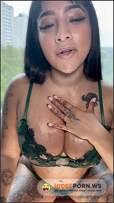 Nude Leaked - Yasmina Khan @pengaliprincess  Watch Me Talk Dirty And Oil Myself Up Whilst Sucking On a Dildo [SD 1920p] - 2025
