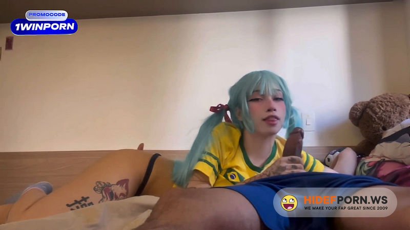 Onlyfans - Brazilian Hatsune Miku Blowjob And Cum Ft Amber Kai QroZne [FullHD 1080p]