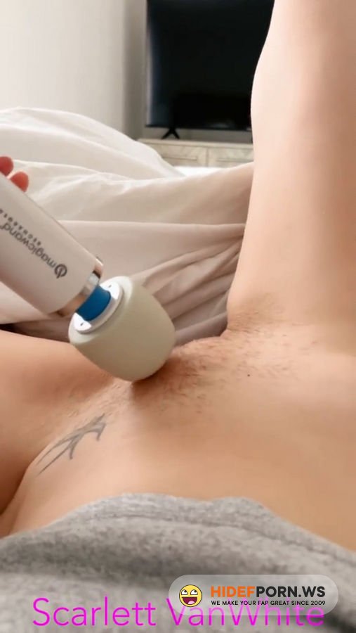 Onlyfans - Scarlett VanWhite  Playing With My Clit With My Magic Wand Female POV Scarlett VanWhite [SD 1080p]