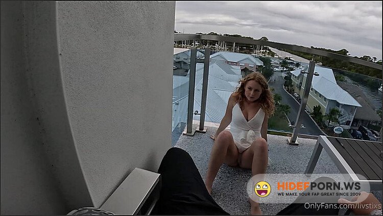 LivStixs @livstixs  Facial On The Balcony PPV [FullHD 1080p] - 2025
