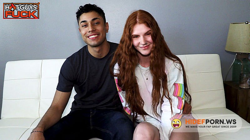 HotGuysFUCK.com - PRETTY BOY LATINO WITH BIG DICK VICTOR FRANK LOVES THE TIGHT PUSSY ON HIS FIRST REDHEAD JANE ROGERS [FullHD 1080p]