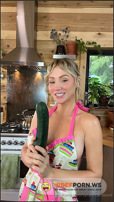 - Sara Jean Underwood @saraunderwood  POV Biggest Cucumber To Date Ever [SD 1920p] - 2025